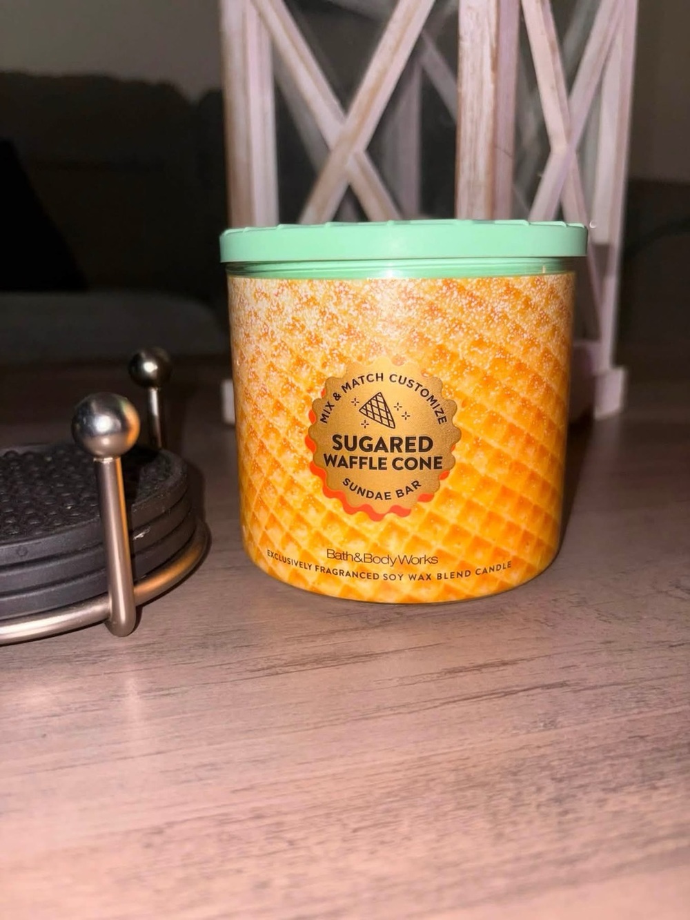 Bath & Body Works Sugared Waffle Cone Candle